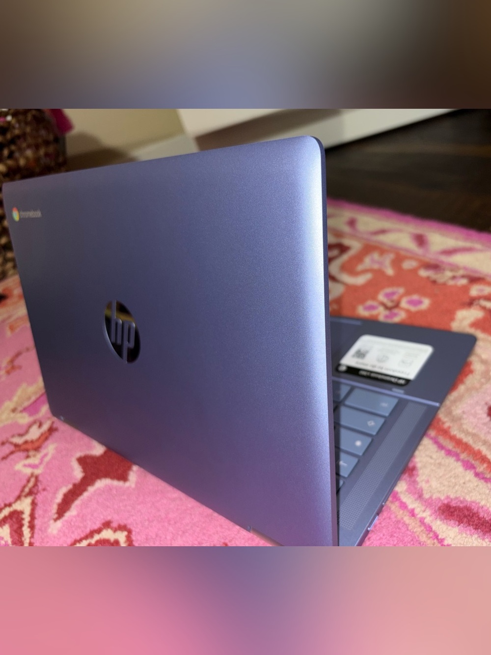 Blue Chromebook HP Touchscreen Laptop